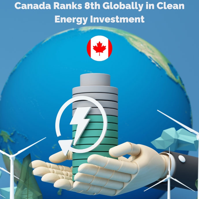 Canada Ranks 8th Globally in Clean Energy Investment