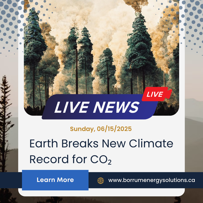 Earth Breaks New Climate Record for CO₂