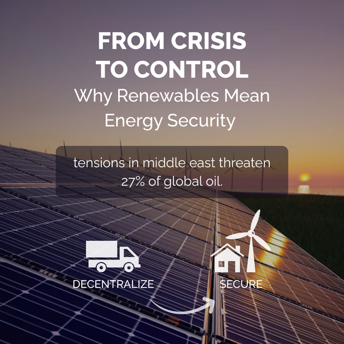 From Crisis to Control – Why Renewables Mean Energy Security