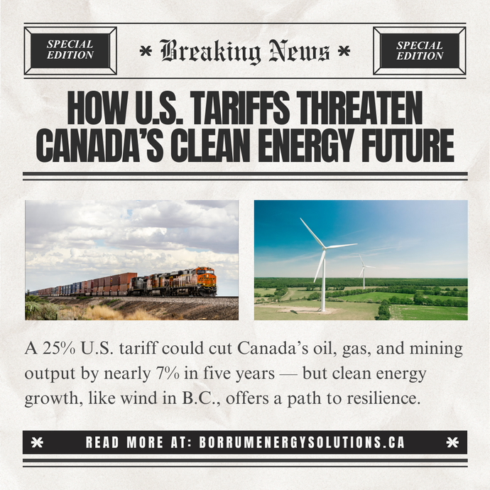 How U.S. Tariffs Threaten Canada’s Clean Energy Future