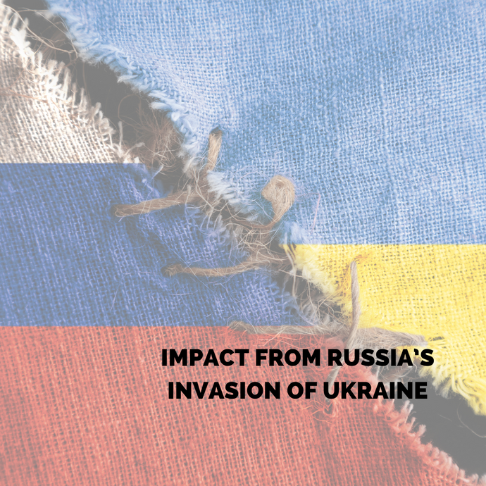 Impact from Russia’s invasion of Ukraine