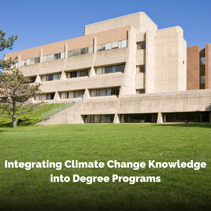 Integrating Climate Change Knowledge into Degree Programs