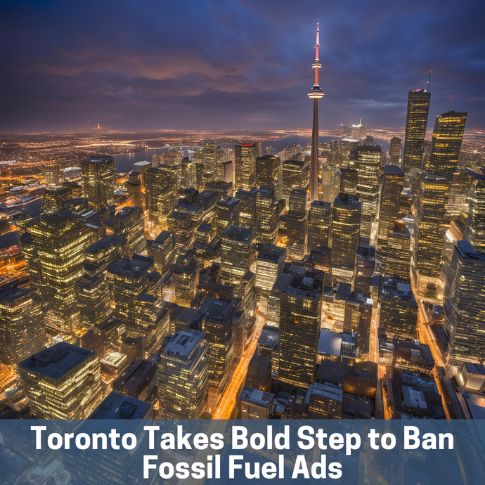 Toronto Takes Bold Step to Ban Fossil Fuel Ads